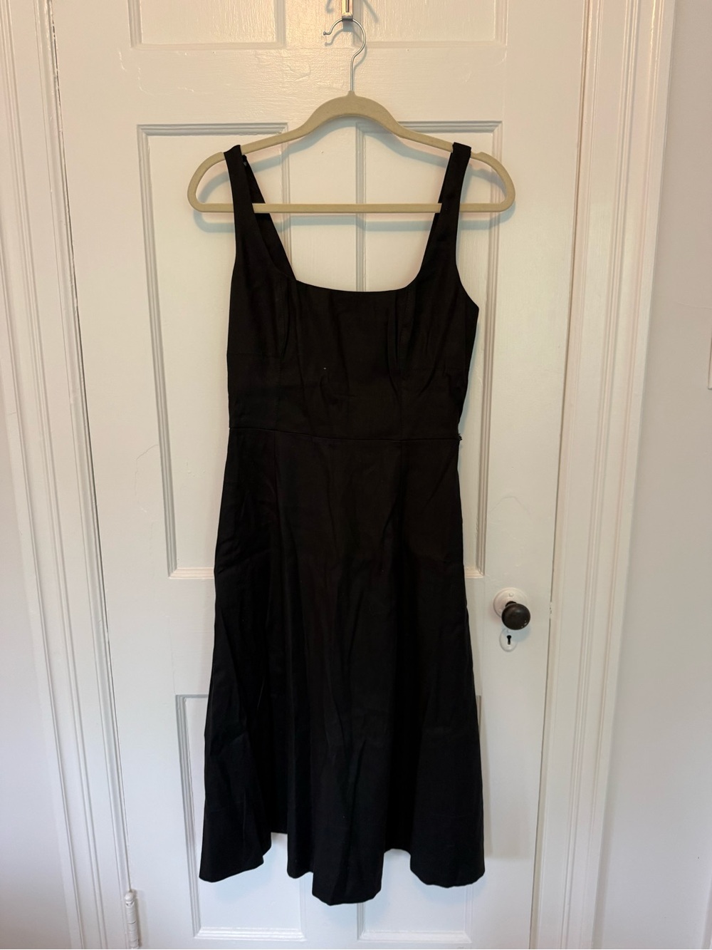 Banana Republic Black Sleeveless Midi Dress